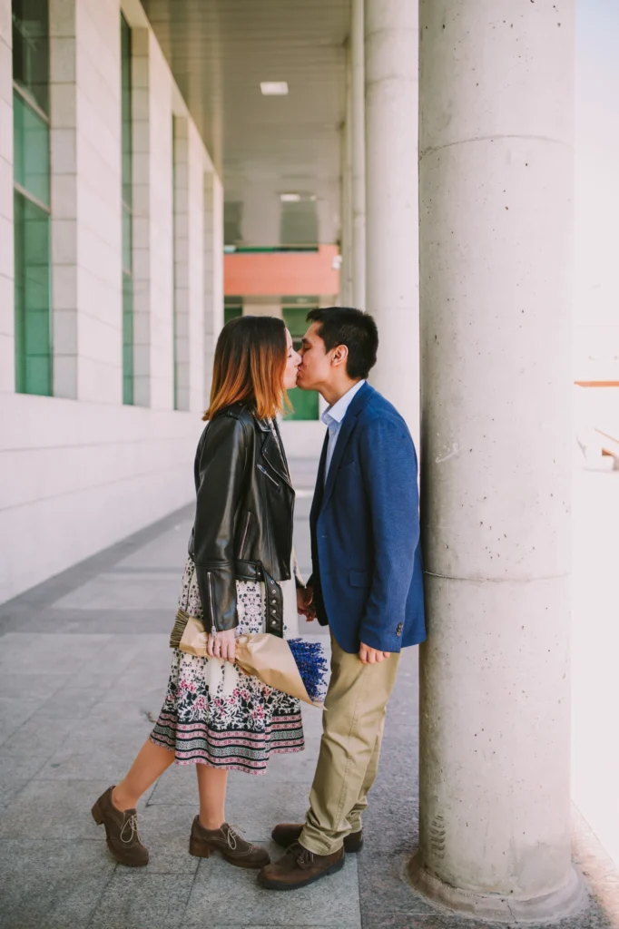 Foto de joven pareja